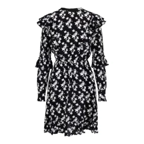 anine bing black silk dress ANINE BING Zadig Dress